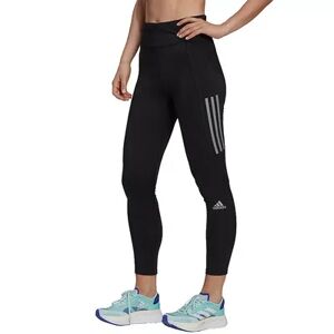 adidas Women's adidas Own the Run Aeroready 7/8 Leggings, Size: XL, Black