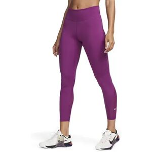 Nike Women's Nike One Midrise 7/8 Leggings, Size: XL, Drk Purple