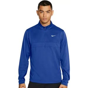 Men's Nike Dri-FIT Half-Zip Golf Pullover, Size: Medium, Blue