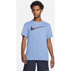 Nike Big & Tall Nike Dri-FIT Swoosh Training Tee, Men's, Size: 3XL Tall, Light Blue