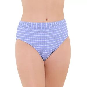 Women's Freshwater High-Waist Banded Swim Bottoms, Size: Medium, Med Blue