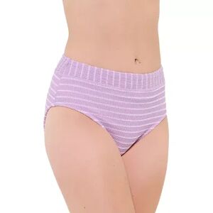 Women's Freshwater High-Waist Banded Swim Bottoms, Size: Large, Lt Purple