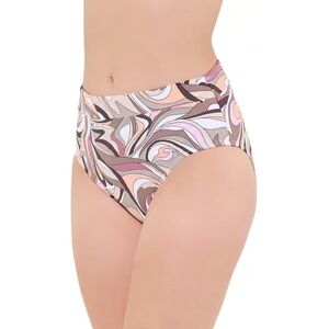 Women's Freshwater High-Waist Banded Swim Bottoms, Size: XS, Med Beige