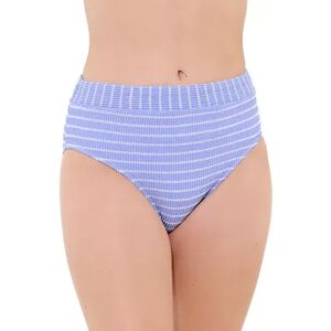 Women's Freshwater High-Waist Banded Swim Bottoms, Size: Large, Med Blue