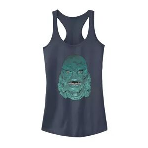 Licensed Character Juniors' Universal Monsters Creature From The Black Lagoon Head Shot Tank, Girl's, Size: XXL, Purple