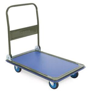 Olympia Tools 85-182 600 Pound Capacity Heavy Duty Folding Utility Rolling Cart, Silver