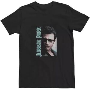 Licensed Character Big & Tall Jurassic Park Ian Malcolm Side Shocked Sunglasses Stare Tee, Men's, Size: 4XL, Black
