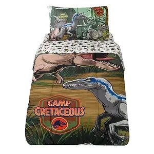 Nemcor Jurassic World 4-Piece Twin Bedding Set, Multicolor