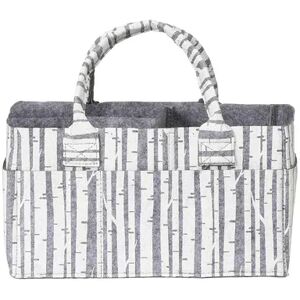 Sammy & Lou Birch Felt Storage Caddy, Grey