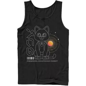 Licensed Character Men's Disney / Pixar Lightyear Sox Personal Companion Robot Barcode Tank, Size: XXL, Black