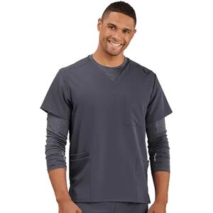 Unisex Jockey 4-Pocket Top, Men's, Size: Medium, Grey