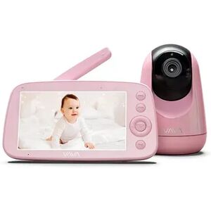 VAVA 5-Inch 720P Audio and Video Baby Monitor, Pink