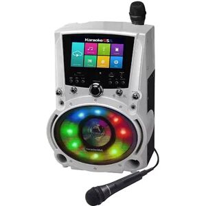 Karaoke USA All-In-One Wi-Fi Multimedia Karaoke System with Bluetooth, Multicolor