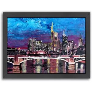 Americanflat Frankfurt Framed Wall Art, Multicolor, Medium