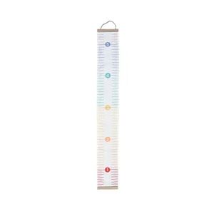 The Big One Fabric Growth Chart Wall Decor, Multicolor