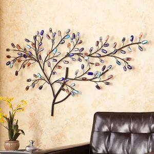 Southern Enterprises Jordan Tree Metal Wall Art, Multicolor