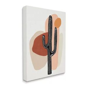 Stupell Home Decor Western Terracotta Desert Cactus Plant Framed Wall Art, Brown, 16X20