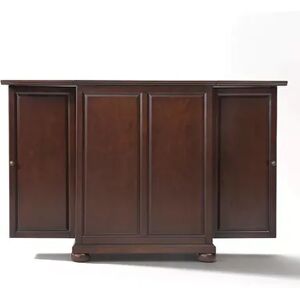 Crosley Furniture Alexandria Expandable Bar Cabinet, Clrs