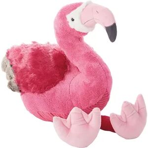 Mina Victory Plushlines Pink Flamingo Throw Pillow, SHAPED