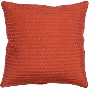 Rizzy Home Randy Throw Pillow, Orange, 22X22