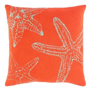 Decor 140 Paula Coastal Throw Pillow, Orange, 18X18