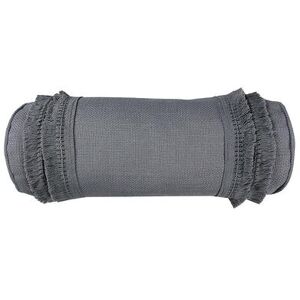 Levtex Home Perla Neckroll Pillow, Grey, Fits All