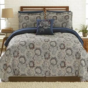 Unbranded Reversible Complete Bedding Set, Grey, Cal King