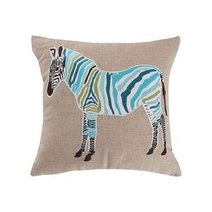 Levtex Home Mirage Zebra Throw Pillow, Beig/Green, Fits All