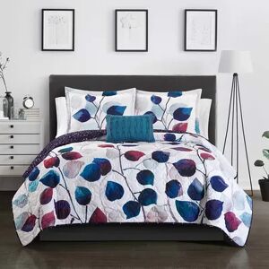 Chic Home Alecto Quilt Set with Shams, Multicolor, Twin