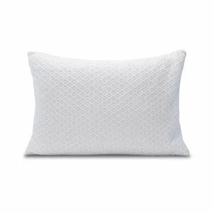 Great Sleep Cuddle Cooling Adjustable Cluster Foam Pillow, White, Standard