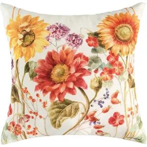 C&F Home Sunflower Patch Fall Indoor Outdoor Throw Pillow, Yellow, 18X18