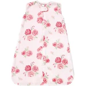 Hudson Baby Infant Girl Plush Sleeping Bag, Sack, Blanket, Blush Rose Sleeveless, 12-18 Months, Infant Girl's, Blush Pink