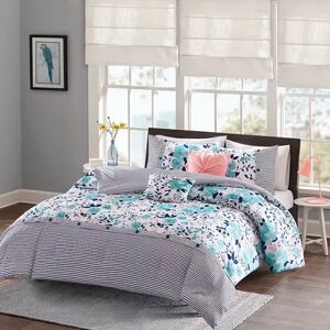 Intelligent Design Tiffany Comforter Set, Blue, Full/Queen