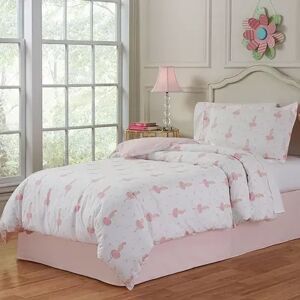 Lullaby Bedding Ballerina Cotton Percale Comforter Set, Multicolor, Queen