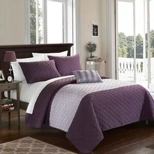 Chic Home Dominic 4-piece Quilt Set, Clrs, Queen