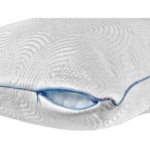 Tempur-Pedic Cool Luxury Zippered Pillow Protector, White, Standard