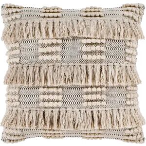 Decor 140 Stevie Beige Pillow, Beig/Green, 22X22