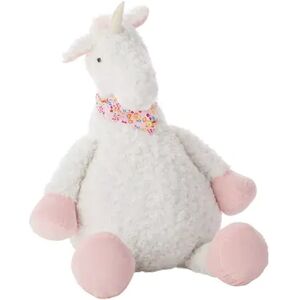 Mina Victory Plushlines Unicorn Throw Pillow, White, SHAPED