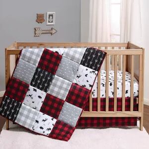 The Peanutshell PS by The Peanutshell Buffalo Plaid 3 Piece Crib Bedding Set, Multicolor