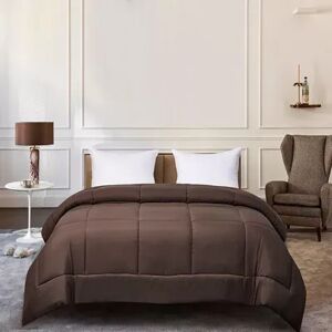 Royal Majesty Reversible Comforter, Brown, Twin