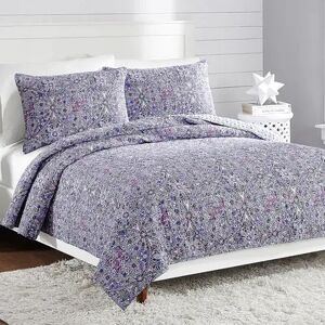 Vera Bradley Kaleidoscope Quilt Set, Purple, KING SHAM