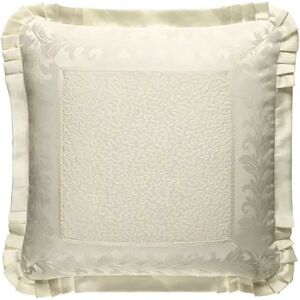 Five Queens Court Maddison Euro Sham, White