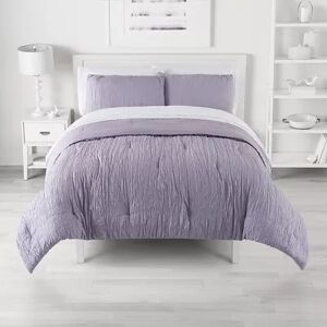 The Big One Reversible Bedding Set, Med Purple, Full