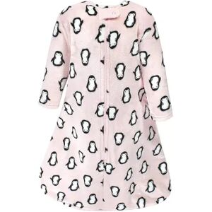 Hudson Baby Infant Girl Plush Long-Sleeve Sleeping Bag, Sack, Blanket, Pink Penguin, Infant Girl's, Size: 18-24MONTH, Med Pink