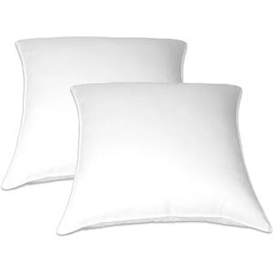 Royal Majesty European 2-pk. Feather Pillows, White