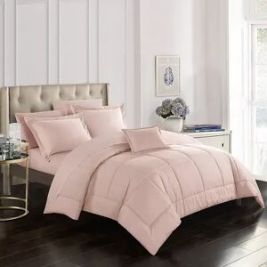 Chic Home Jordyn Bedding Set, Dark Pink, Queen