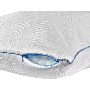 Tempur-Pedic Cool Luxury Zippered Pillow Protector, White, King