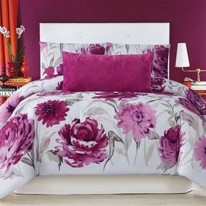 Christian Siriano New York Christian Siriano Remy Floral Comforter Set, Pink, Twin XL