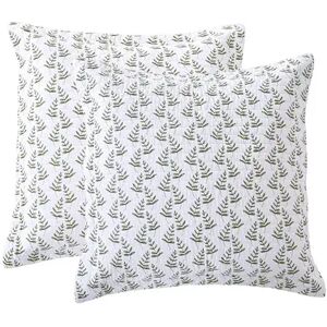 Levtex Home Viviana 2-pack Euro Sham Set, White