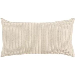 Rizzy Home Avery Throw Pillow, Beig/Green, 14X26